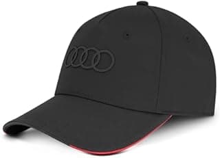 Audi 3132402630 Baseball Cap with Logo Black, Black, One …