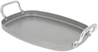 DE BUYER Cookware Grill Pans, Steel, Metallic, Medium