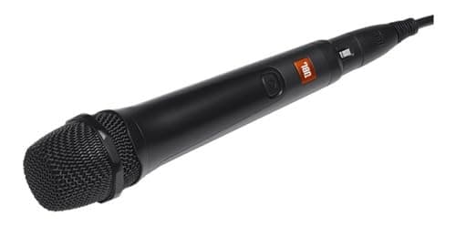 JBL PBM100 Wired Dynamic Vocal Microphone with 6.3 to 3.5 mm Plug-In Adapter Cable and Cardioid Polar Pattern, Black - 5