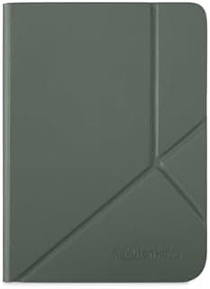 Étui SleepCover Vert Brumeux pour Kobo Clara Colour/BW 6" | Housse avec Veille/Réveil | Support 2 Positions | Cuir Végan | Compatible Kobo Clara Colour et Clara BW - 1