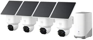 eufy Security Camera Outdoor Wireless SoloCam E42 4-Cam K…