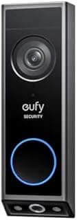 eufy Security Video Doorbell E340, caméra à Double Objectif avec Protection des Colis, Vision 2K Full HD et Vision Nocturne en Couleur, Carillon sans Fil, Stockage Local Extensible jusqu'à 128 Go - 1