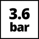 Einhell Garden Water Pump 650W, Suitable for Sprinklers, Irrigation, Fountains and General Water Drainage, 3.6 Bar Pressure, 3,800 l/h Flow Rate, 8m Max. Suction Height GC-GP 6538 - 11