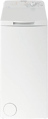 Indesit BTW L60400 EU/N Top Washing Machine, 6 kg, 1000 rpm, Class C, White
