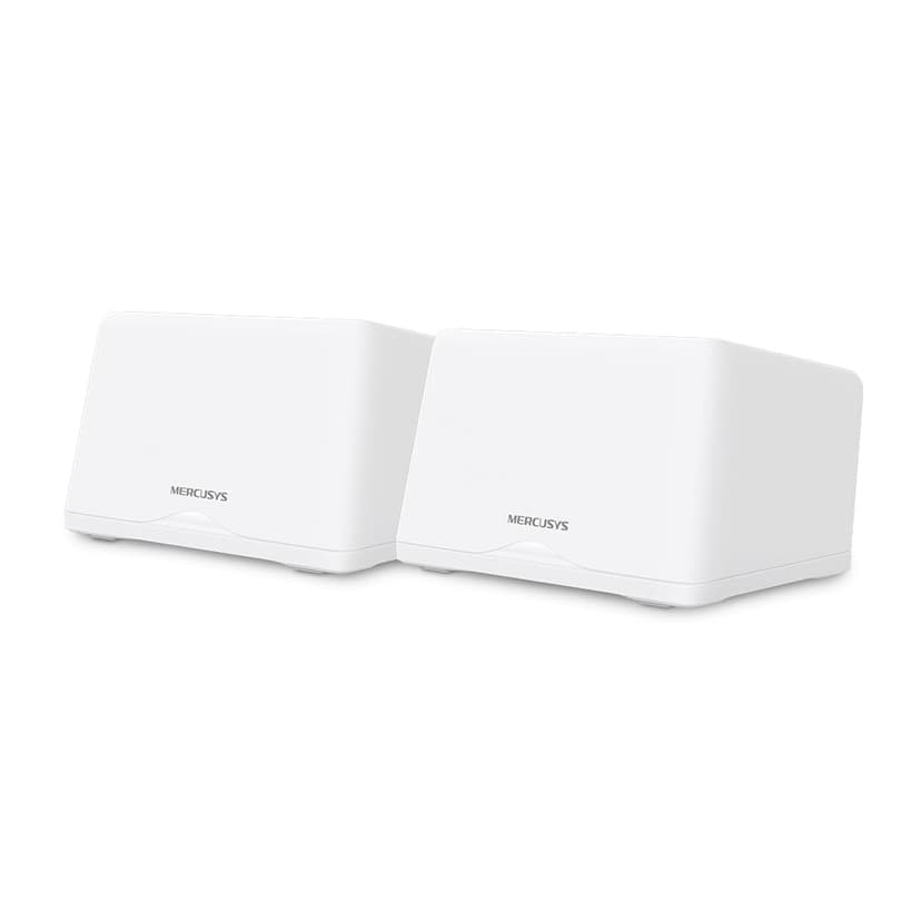 MERCUSYS WiFi 7 Mesh BE9300Mbps Tri-Bande Halo H47BE(2-Pack), Couverture jusqu'à 550 m², Connecter jusqu'à 200 Appareils, 3 Ports 2.5G, Canaux 320 MHz, Easy App Control - 1