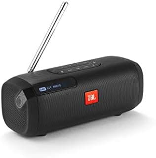 JBL Tuner Radiorekorder - Schwarz – Tragbarer Bluetooth Lautsprecher mit DAB+ und UKW Radio – MP3 fähige Musikbox – Bis zu 8 Stunden kabellos Digitalradio genießen JBL Tuner Radiorekorder - Schwarz – Tragbarer Bluetooth Lautsprecher mit DAB+ und UKW Radio – MP3 fähige Musikbox – Bis zu 8 Stunden kabellos Digitalradio genießen - 1