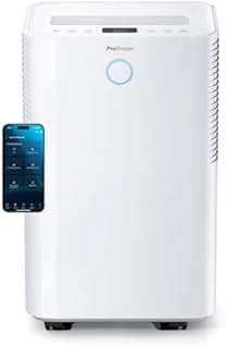Pro Breeze OmniDry Luftentfeuchter mit App & WLAN, 20L in 24h Entfeuchtungsleistung - Luftentfeuchter elektrisch mit Wäschemodus, Feuchtigkeitssensor, Timer - Gegen Schimmel - Entfeuchter Dehumidifier