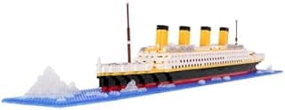 LULUFUN Titanic - Lot de 1860 Blocs de Construction - Jouet éducatif - Cadeau pour Adultes et Enfants