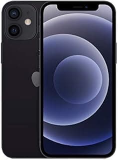 Apple iPhone 12 mini, 64GB, Black - (Renewed) - 1
