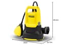 Pompe d'évacuation SP 9.000 Flat eau claire - Karcher - 6