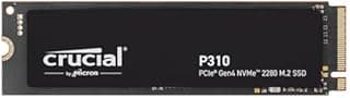 Crucial P310 SSD 1To PCIe Gen4 NVMe M.2 2280, Jusqu’à 7.100 Mo/s, Compatible avec Ordinateur Portable et de Bureau et Consoles de Jeux Portables, Disque Dur Interne - CT1000P310SSD801 - 1