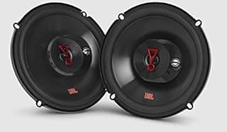 JBL Stage3 637F 6.5 Inch 165mm 3-Way Coaxial Car Speakers 225W Peak Power Auto Audio Sound System with Plus One Woofers and Edge Driven Dome Tweeters No Grills Pair - 1