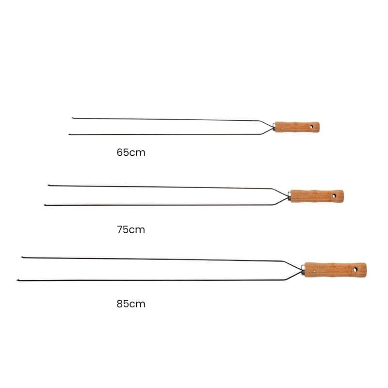 Tramontina Stainless Steel Double Pronged Skewer 85cm - 2
