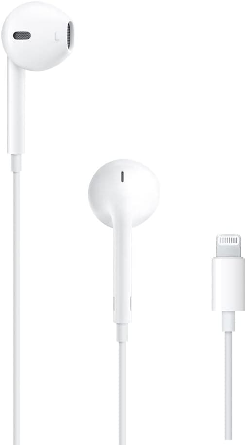 Apple EarPods with Lightning Connector - White - 1