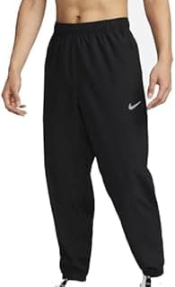 NIKE FB7497-010 M NK DF Form Pant TPR Pants Men's Black/Black/Slicctive Silv Size M