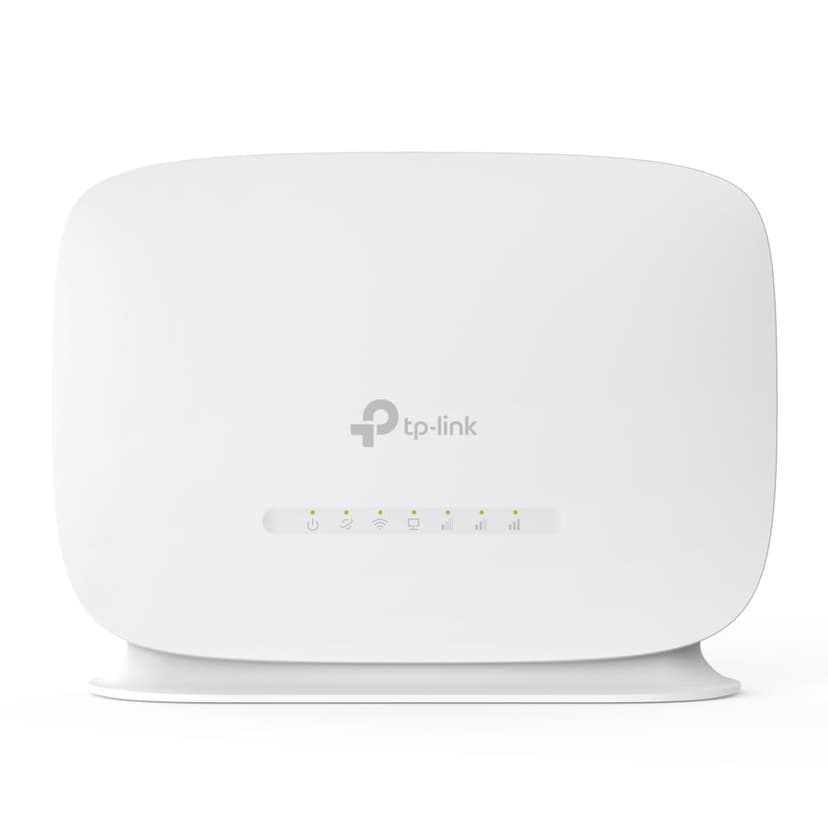 TP-Link TL-MR105 Router 4G LTE WiFi N300Mbps, 4G CAT4 speed up to 150Mbps, internal antennas, 4G SIM box, 4G modem, 2 Ethernet ports, 2 SMA-F antenna interfaces, compatible with any operator - 1