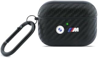 CG Mobile BMW Carbon Metal Logo Protective Case for AirPods Pro 3 (Black)