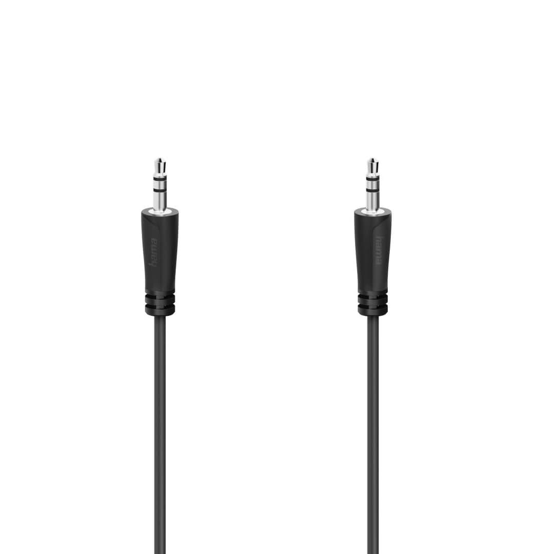 Hama 205262 Audio Cable 3.5mm Jack Male to 3.5mm Jack Mal…