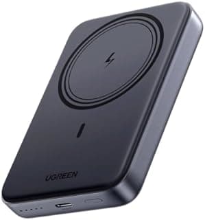 UGREEN Nexode Magnetic Wireless Power Bank Fast Charging, 10000mAh MagSafe-Compatible Portable Charger PD 20W USB-C Battery Pack Compatible with iPhone Air/17/16/15/14/13/12 Plus/Pro/Pro Max/Mini - 1