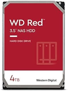 WD Red, Disque dur interne NAS 3.0 - 4 TB - 5400 rpm, SAT…