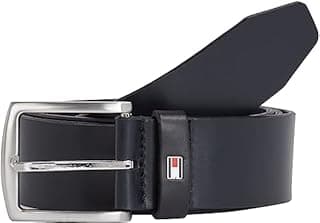 Tommy Hilfiger Men's New Denton Belt 4.0 E367863162 Belt, Blue (Midnight), 105 - 1