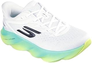 Skechers Men's Aero Burst Slip Ins Running Trainer, White…