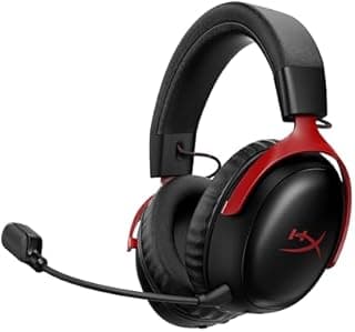 HyperX Cloud III S, Casque Gaming sans Fil, Bluetooth/2,4…