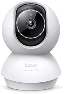Tapo C230 3K 5MP Security Camera Indoor 360°, WLAN 2.4GHz, AI Detection, Night Vision, Motion Detection, 2-Way Audio, Compatible with Alexa and Google Assistant, MicroSD up to 512GB - 1