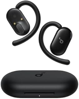 soundcore V20i by Anker Open-Ear Headphones, Adjustable Ear Hooks, Ultra-Comfort, Snug Fit, Powerful Sound, Clear Calls, IP55, LED Lights, 36H Playtime, Bluetooth 5.4 Earbuds, Multipoint Connection - 1