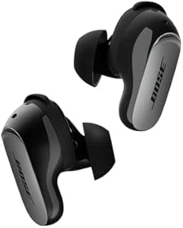 Bose QuietComfort Ultra Écouteurs (2e génération), écouteurs sans Fil à réduction de Bruit, Jusqu’à 6 Heures d’autonomie, Indice de Protection IPx4, Son immersif, Basses Profondes, Noir - 1