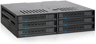 ICY DOCK 4-Bay U.2/U.3 PCIe 4.0 NVMe SSD Mobile Rack with…