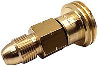 Gomet DN Autogas Parts LPG GPL ACME Adapter To UK POL Propane Gas Bottle Refill Adaptor Filler