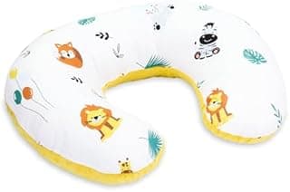 Pregnancy nursing and breastfeeding pillow 130 cm- breast feeding maternity pillows for baby and support sleeping for babies plush Oeko-Tex Safari - 1