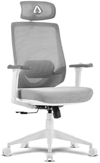 Alpha Gamer Chaise Ergonomique Stella Blanche/Grise - 1