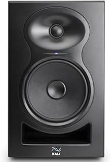 Kali Audio LP-6 2nd Wave loudspeaker, studio monitor (active near-field monitor, loudspeaker with waveguide technology, bass reflex system, thanks to amplifier module hardly any inherent noise), Black - 1