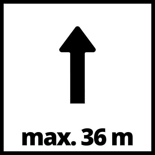 Einhell Garden Water Pump 650W, Suitable for Sprinklers, Irrigation, Fountains and General Water Drainage, 3.6 Bar Pressure, 3,800 l/h Flow Rate, 8m Max. Suction Height GC-GP 6538 - 12