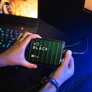 WD_BLACK P10 2TB Game Drive for Xbox, Xbox storage expansion, Portable external hard drive, On-the-Go Access to your Library, up to 130 MB/s, Includes 1 month Pass Ultimate - 5