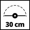 Einhell GC-ET 4530 Electric Garden Strimmer With 3 Thread Spools - Auto Line-Fed Grass Trimmer With Telescopic Aluminium Handle, Rotatable Head And Flower Guard - Corded Grass Strimmer Set - 16