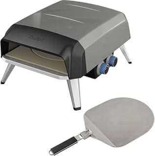 Tefal Pizza Pronto Gaz, Pierre rotative à 360° pour cuiss… - 1
