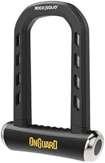 ONGUARD 8590 RockSolid Bicycle Lock, Black, Standard - 1