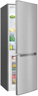 Bomann, 173L Stainless Steel Fridge Freezer KG7359 121L R…
