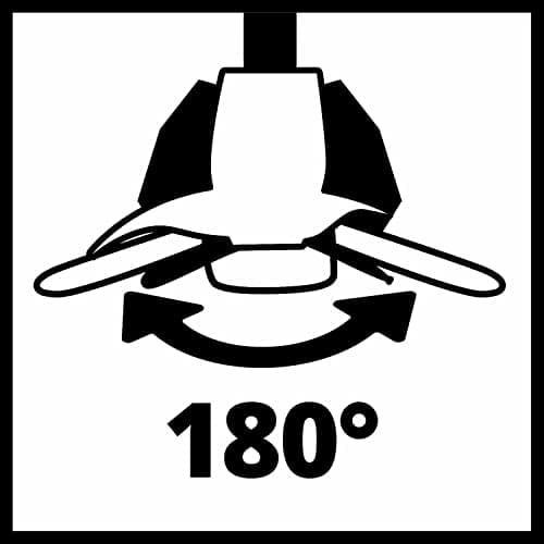 Einhell GC-ET 4530 Electric Garden Strimmer With 3 Thread Spools - Auto Line-Fed Grass Trimmer With Telescopic Aluminium Handle, Rotatable Head And Flower Guard - Corded Grass Strimmer Set - 18