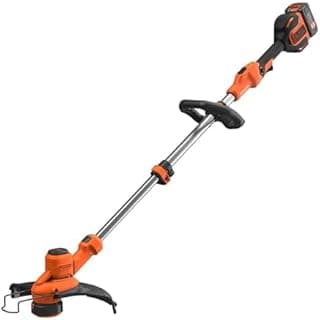 BLACK+DECKER 36V Cordless Grass Trimmer with Battery & Fa…