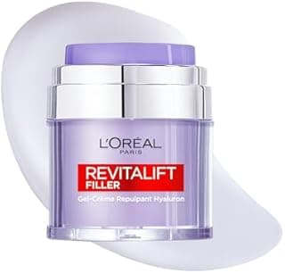 L’Oréal Paris – Gel-Crème Repulpant – Soin Hydratant & Anti-âge – À l'Acide Hyaluronique, Céramides, Niacinamide & Glycérine – Pour Tous Types de Peaux – Revitalift Filler – 50 ml - 1