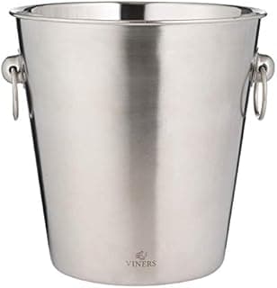 Viners Barware 4 Litre Champagne Bucket, Silver