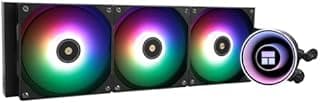 Thermalright Frozen Notte 360 Black ARGB Water Cooling CPU Cooler, 360 Black CPU Cooling Specifications, 3x 120mm PWM Fan, S-FDB AM4 Bearing, Suitable for AMD AM5/ Intel LGA 1700/1150/1151/1200/2011 - 1