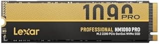 Lexar 1TB PCIe 5.0 Gen5 NVMe SSD NM1090 PRO, up to 14,000…