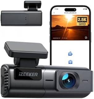 iZEEKER 2.5K Dashcam Voiture, Camera Voiture 1440P WiFi, …