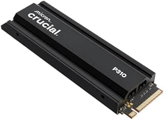 Crucial P310 PS5 SSD 2To PCIe Gen4 NVMe M.2 avec Dissipat…