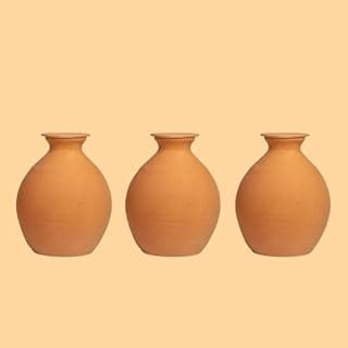 Pack of 3 5L Irrigation Pottery for Gardens | Olla Handma…